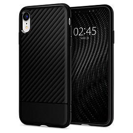 Чехол для iPhone XR гелевый Spigen SGP Core Armor черный