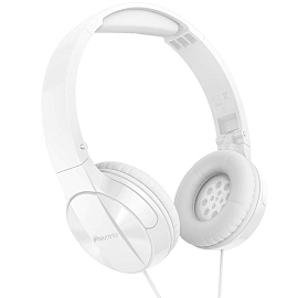 Наушники Pioneer SE-MJ503T накладные с микрофоном складные белые