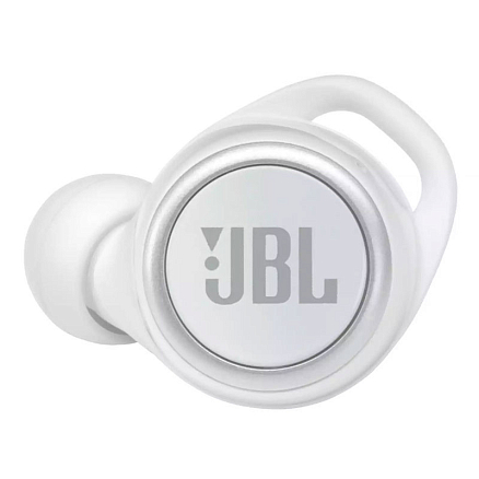 Наушники беспроводные Bluetooth JBL Live 300 TWS вакуумные с микрофоном белые