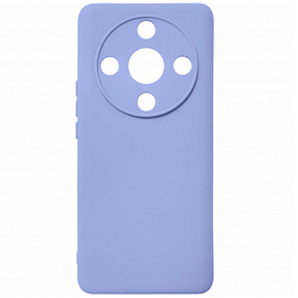 Чехол для Honor X9b силиконовый Color Soft Touch фиолетовый