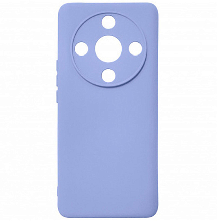 Чехол для Honor X9b силиконовый Color Soft Touch фиолетовый