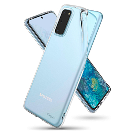 Чехол для Samsung Galaxy S20 гелевый ультратонкий Ringke Air прозрачный