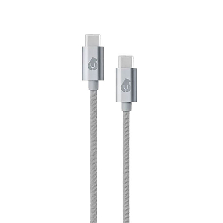 Беспроводная зарядка 2-в-1 MagSafe для iPhone и AirPods 15W uBear Level серебристая