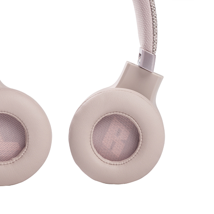 Наушники беспроводные Bluetooth JBL Live 460NC накладные с микрофоном и активным шумоподавлением розовые