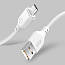 Кабель USB - MicroUSB, Lightning, Type-C 1 м 2.1A XO NB103 белый