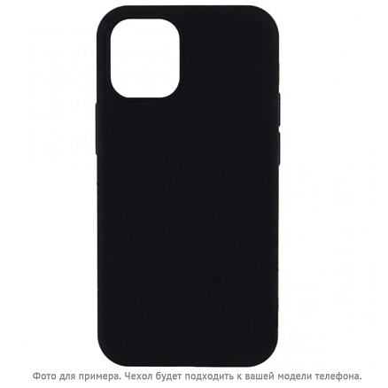Чехол для iPhone 14 Pro силиконовый Digitalpart Silicone Case черный