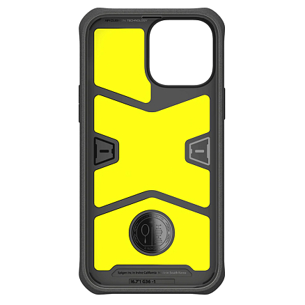 Чехол для iPhone 13 Pro гибридный с защитой экрана Spigen Max Geo Armor 360 черный