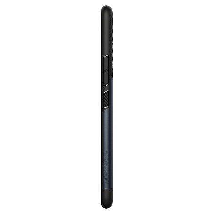 Чехол для Samsung Galaxy A53 гибридный с подставкой Spigen Slim Armor черно-графитовый