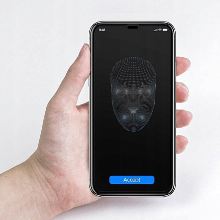 Защитное стекло для iPhone 12 Pro Max на весь экран противоударное Spigen Glass FC черное
