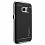 Чехол для Samsung Galaxy S7 гибридный Spigen SGP Neo Hybrid черно-серебристый