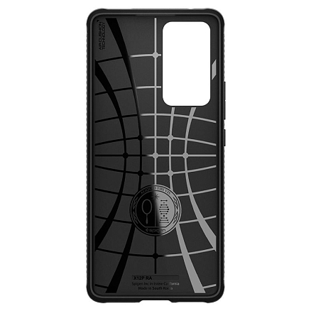 Чехол для Xiaomi 12 Pro гелевый Spigen SGP Rugged Armor черный