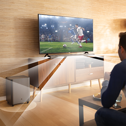 Акустическая система (саундбар) JBL Bar 5.1 Surround черная