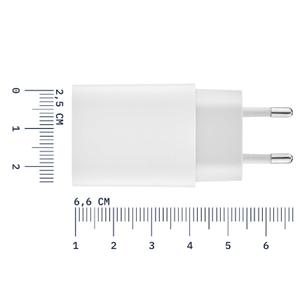 Сетевое зарядное Rocket Slot (белый)