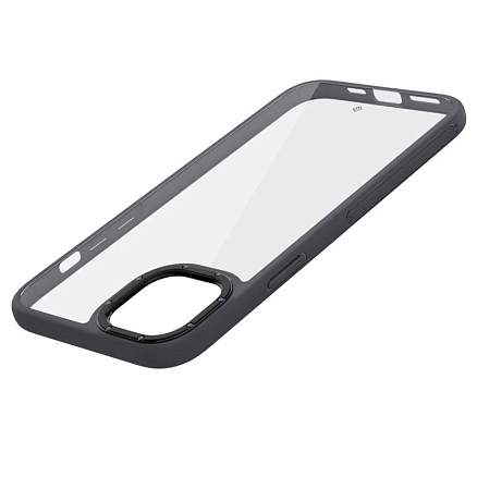 Чехол для iPhone 14 Plus гибридный Spigen Caseology Skyfall матовый черный