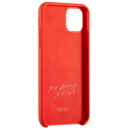 Чехол для iPhone 12 Pro Max силиконовый Remax Kellen красный