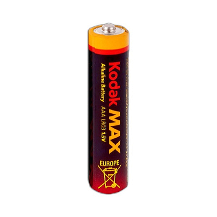 Батарейка LR03 Alkaline (пальчиковая маленькая AAA) Kodak MAX 1 шт.