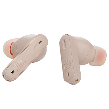 Наушники TWS беспроводные Bluetooth JBL Tune 230NC вакуумные с микрофоном и активным шумоподавлением бежевые