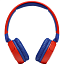 Наушники беспроводные Bluetooth для детей JBL JR310BT накладные складные красно-синие