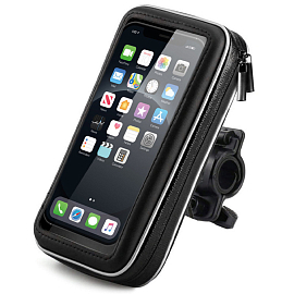 Держатель на руль велосипеда или мопеда для телефона Wozinsky WBHBK7 черный