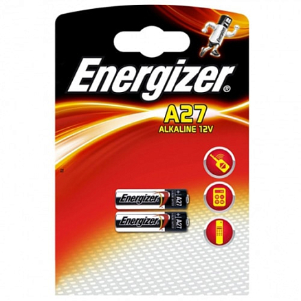 Батарейка A27 12В Energizer 2 шт.
