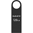 Флешка Maxvi MK 128Gb USB 2.0 металл темно-серая