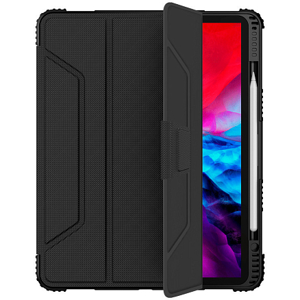 Чехол для iPad Pro 12.9 2018, 2020 гибридный Nillkin Bumper черный