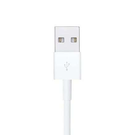 Кабель USB-Lightning для зарядки iPhone 1 м оригинальный Apple MXLY2ZM/A белый