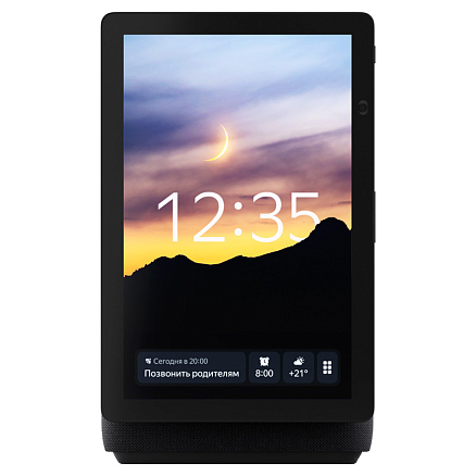 Колонка с умным дисплеем Яндекс Станция Дуо Макс (черный)