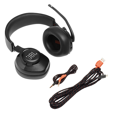 Наушники JBL Quantum 400 полноразмерные с микрофоном игровые