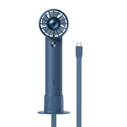 Вентилятор портативный ручной Baseus Flyer Turbine 4000 мАч синий