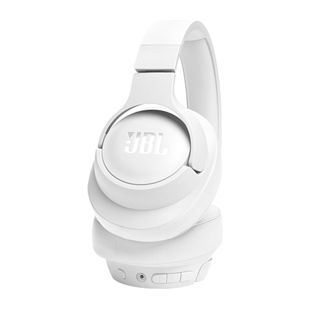 Наушники беспроводные Bluetooth JBL Tune 720BT полноразмерные с микрофоном белые
