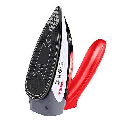 Утюг мини дорожный Aresa AR-3119 черно-красный