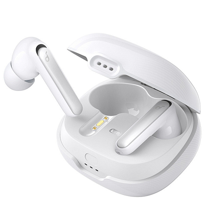 Наушники TWS беспроводные Anker SoundCore Life Note 3 NC вакуумные с микрофоном белые