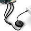 Кабель Type-C - MicroUSB, Lightning, Type-C 1,1 м 3.5A 100W Baseus Bright Mirror черный