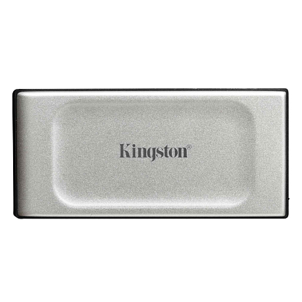 Внешний SSD накопитель Kingston XS2000 500Gb Type-C USB 3.2 Gen2x2 серебристый