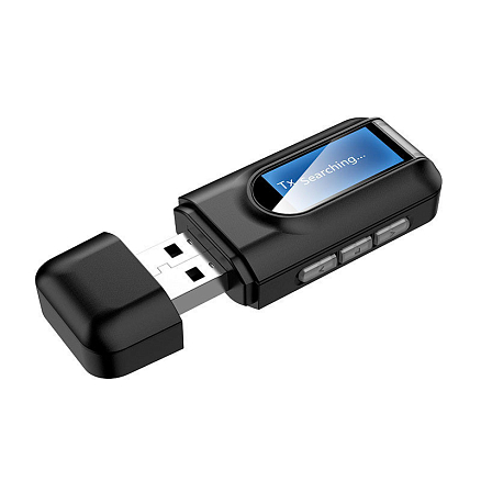 Bluetooth аудио адаптер (ресивер + трансмиттер) 3,5 мм в USB порт Comfast CF-BL01 V5.0
