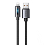 Кабель USB - Lightning для зарядки 1,2 м 3А плетеный McDodo CA-5660 (быстрая зарядка) черный