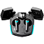 Наушники TWS беспроводные Canyon Doublebee GTWS-2 вкладыши с микрофоном игровые черно-голубые