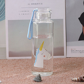 Бутылка для воды Unicorn 480 мл голубая