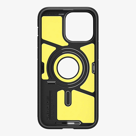Чехол для iPhone 15 Pro гибридный для экстремальной защиты Spigen Tough Armor MagFit черный