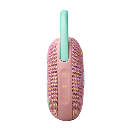 Портативная колонка JBL Clip 5 с защитой от воды мятно-розовая