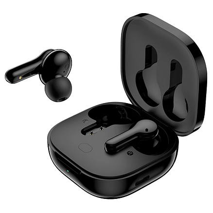Наушники TWS беспроводные Bluetooth QCY T13 вакуумные с микрофоном черные