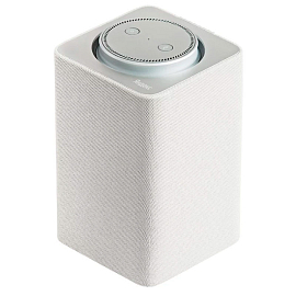 Умная колонка Яндекс Станция с Алисой YNDX-0001S серебристая