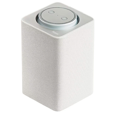 Умная колонка Яндекс Станция с Алисой YNDX-0001S серебристая