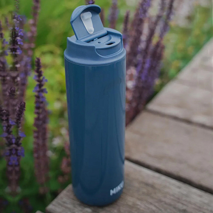 Термокружка с френч-прессом Miku TH-MGFP-480 480 мл синяя