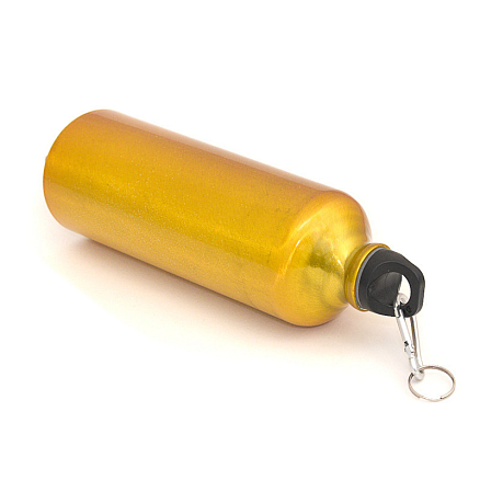 Бутылка для воды спортивная алюминиевая Sport Pot 750 мл золотистая