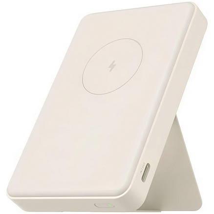 Внешний аккумулятор Xiaomi Magnetic Power Bank BHR9074GL с беспроводной зарядкой MagSafe 6000мАч 15Вт бежевый