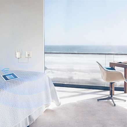 Усилитель сигнала Wi-Fi TP-Link TL-WA855RE белый