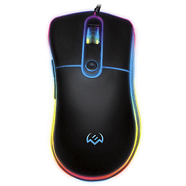 Мышь проводная USB оптическая Sven RX-G940 с подсветкой 6 кнопок 6000 dpi игровая черная