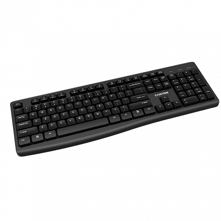 Клавиатура беспроводная Canyon KB-W50 черная